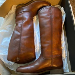 Frye Melissa Button 2 wide calf boots